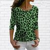 Spring Autumn Long Sleeve Leopard Graphic Women T-shirts 3d Print Streetwear Ladies Tees Loose Casual Female Tops
