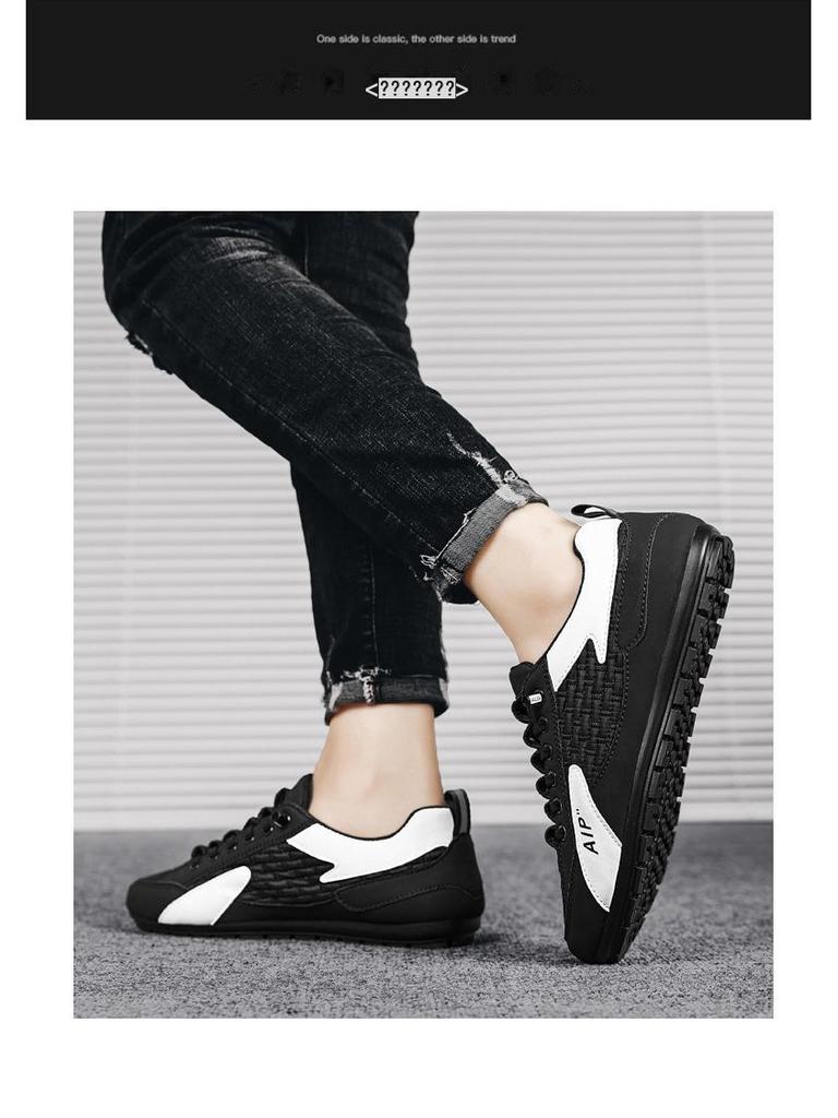 2024 Men's Summer Trendy Casual Sports Shoes: Soft Sole Slip-On