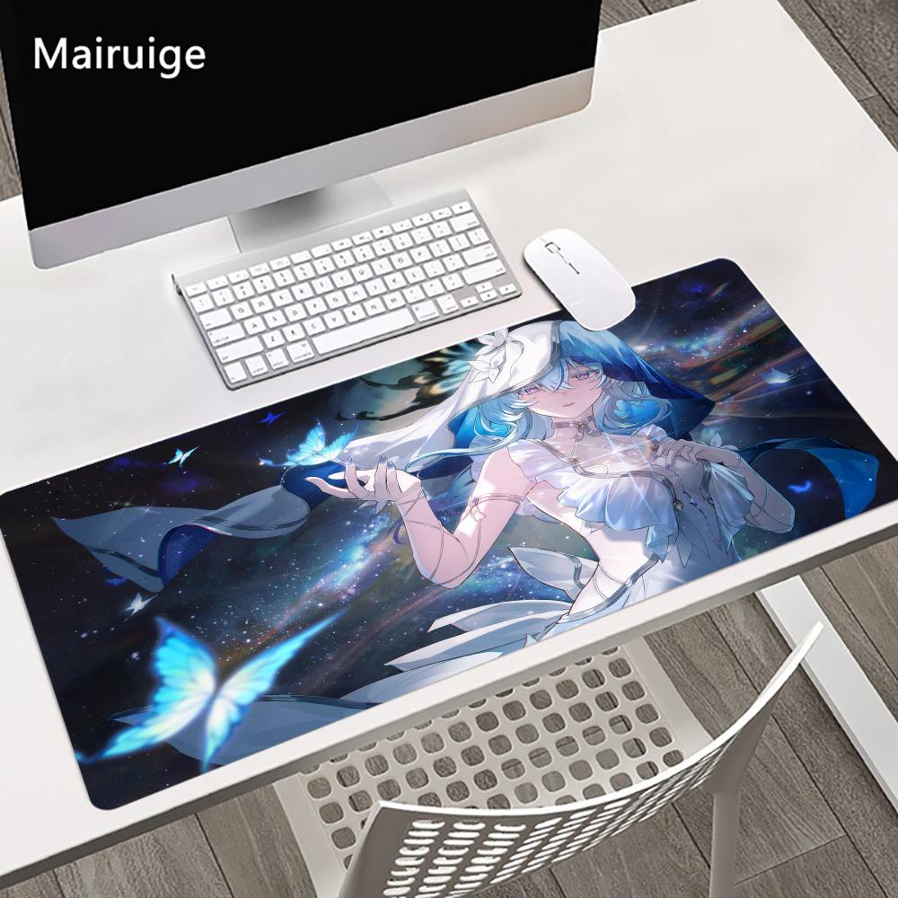 Anime Girl Desk Mats Gaming Mats Mousepad Gamer Offices Accessories Mouse Mat Playmat Mouse Carpet Desk Pad Rug Set Up x