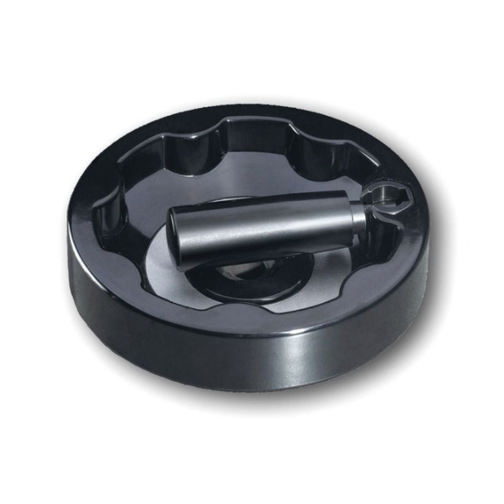 Bakelite Revolving Handle Black Hand Wheel Foldable Hand Wheel  Vertical Milling Machine