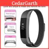 Преміальний магнітний браслет з нержавіючої сталі для Fitbit Alta. Розкішний сітчастий дизайн