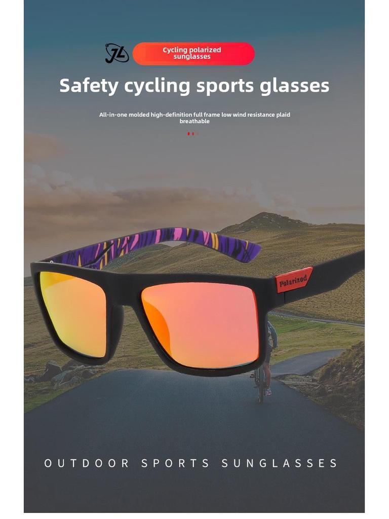 2023 Polarisierte Sportsonnenbrille D918 - Europäische & Amerikanische Retro-Mode für Herren-Radsport