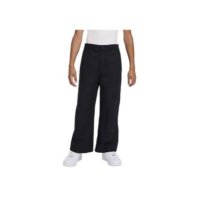 Knitted Sports Pants Sportswear Metro Simple Skin-Friendly Comfortable Kids Bottoms Black Dark-Smoke-Gray FV8047-010