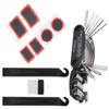 16 in 1 Cycling Folding Bike Tyre Repair Tool Kit Multifunction Maintenance Tire Crowbar