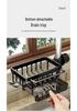 Kitchen Multifunctional Draining Rack & Sink Storage Basket for Sponge & Dishcloth