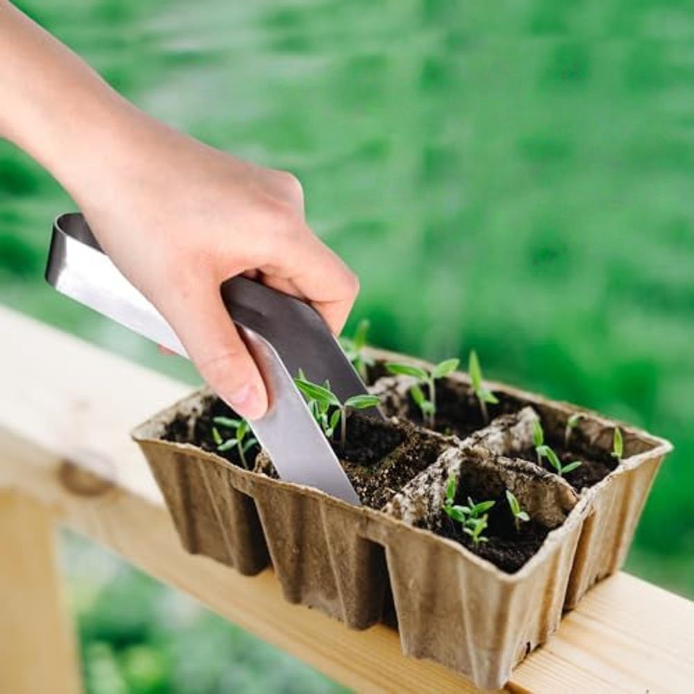 2 st Ungplanta Tänger Trädgårdsväxter Omskolningstänger Borttagningspincetter För Ogräsrensning Omskolning Och Luckring av Jord