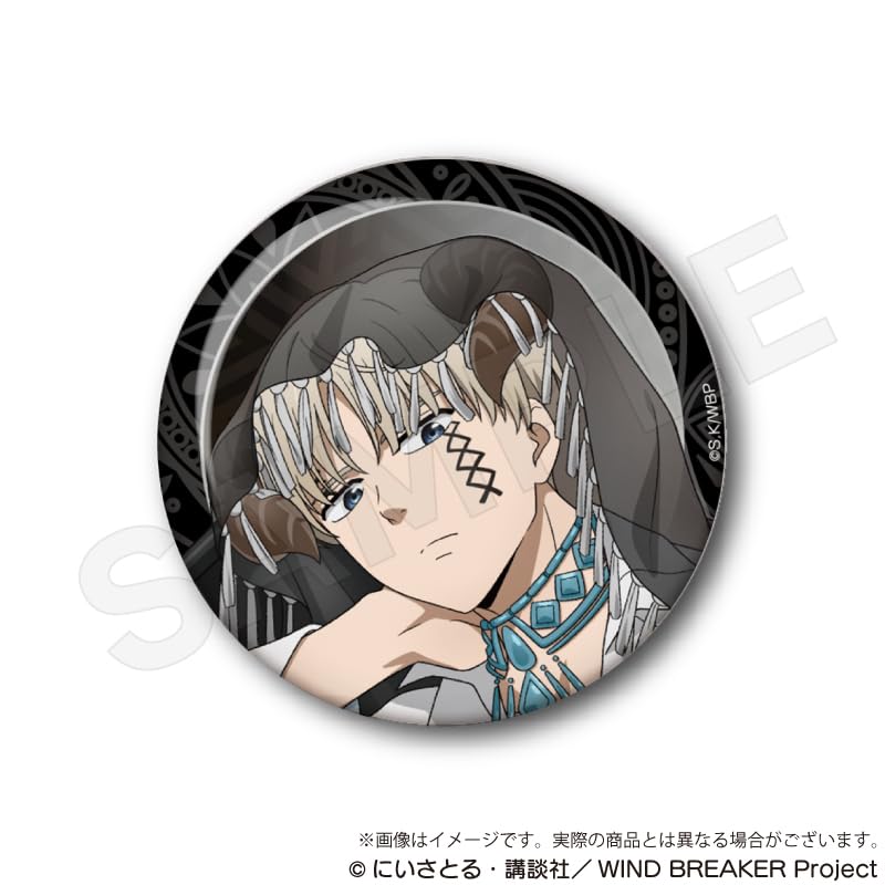 WIND BREAKER Handels-Ansteckbutton Teufel ver. 8-teilige Schachtel