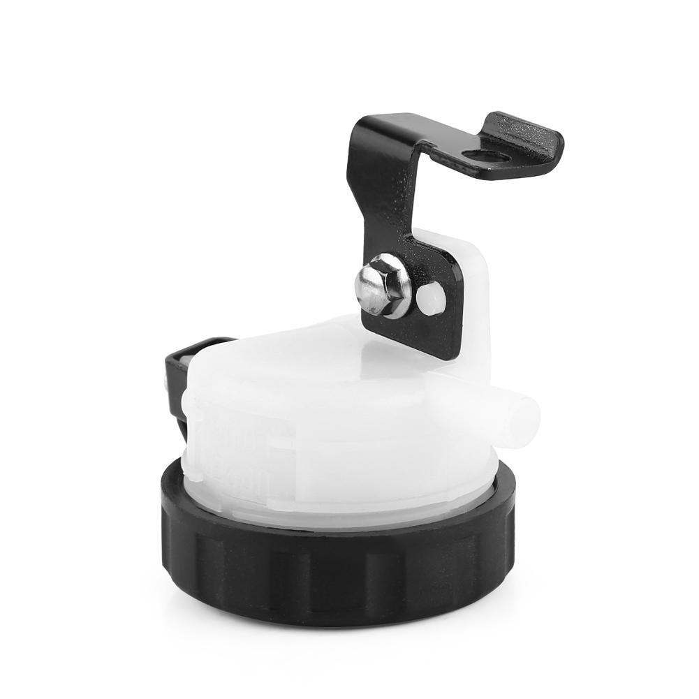 Reservoartank for Qiilu Bremsemaster Røykt Tank Tank Universalt Brakett Inkludert