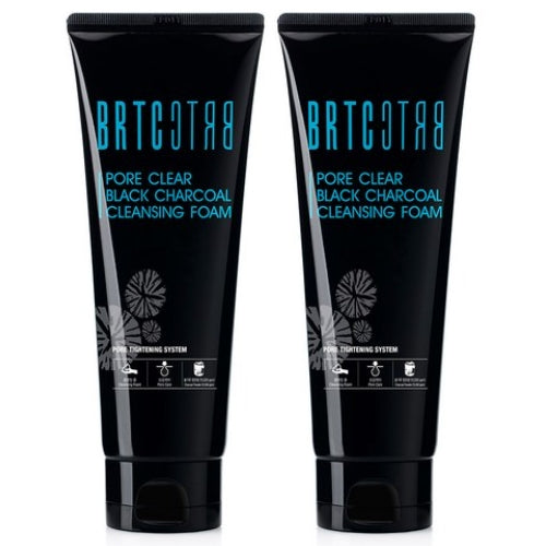 BRTC Pore Clear Black Charcoal Reinigungsschaum 150 ml 1 Stück/2 Stück