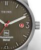 TRIWA TIME FOR PEACE HUMANIUM 39 HU39GR-CL080912 Men's Humanium Metal Green Watch [Official Import]