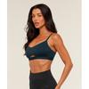 Gymshark Balcony Peekaboo Sports Bra Deep Petrol Blue B4b6j Udrl