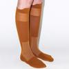 L’Obtu Brown Partial Mesh Knee High