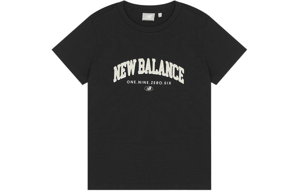 New Balance Set in Sleeve T Shirt Women s Black 5EC27152-BK S