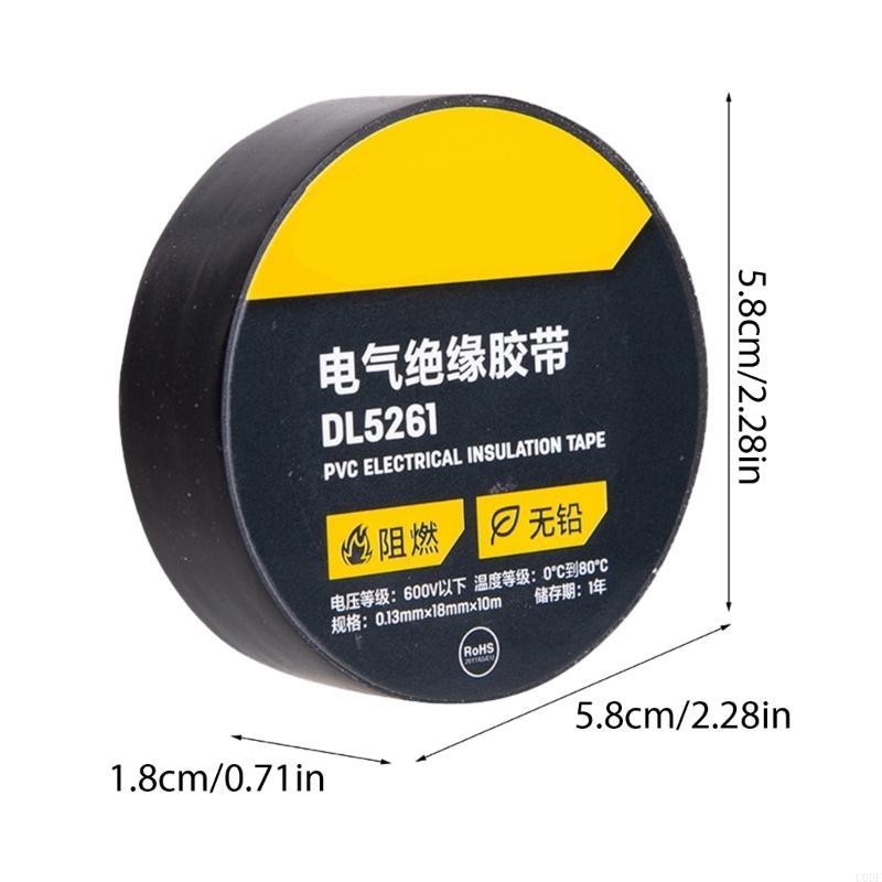 Multipurpose PVC Electrical Insulation Tape Roll for Secure Wiring In Home, Automotive, and Industrial Applications