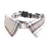 New Pet Cat Collar British Gentleman Plaid Bow Tie Stylish Accessory for Cats Dog Accessories Cat Collar Dog Y Harness