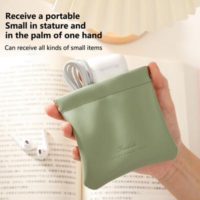 Practical Automatic Closing Folding Faux Leather Foldable