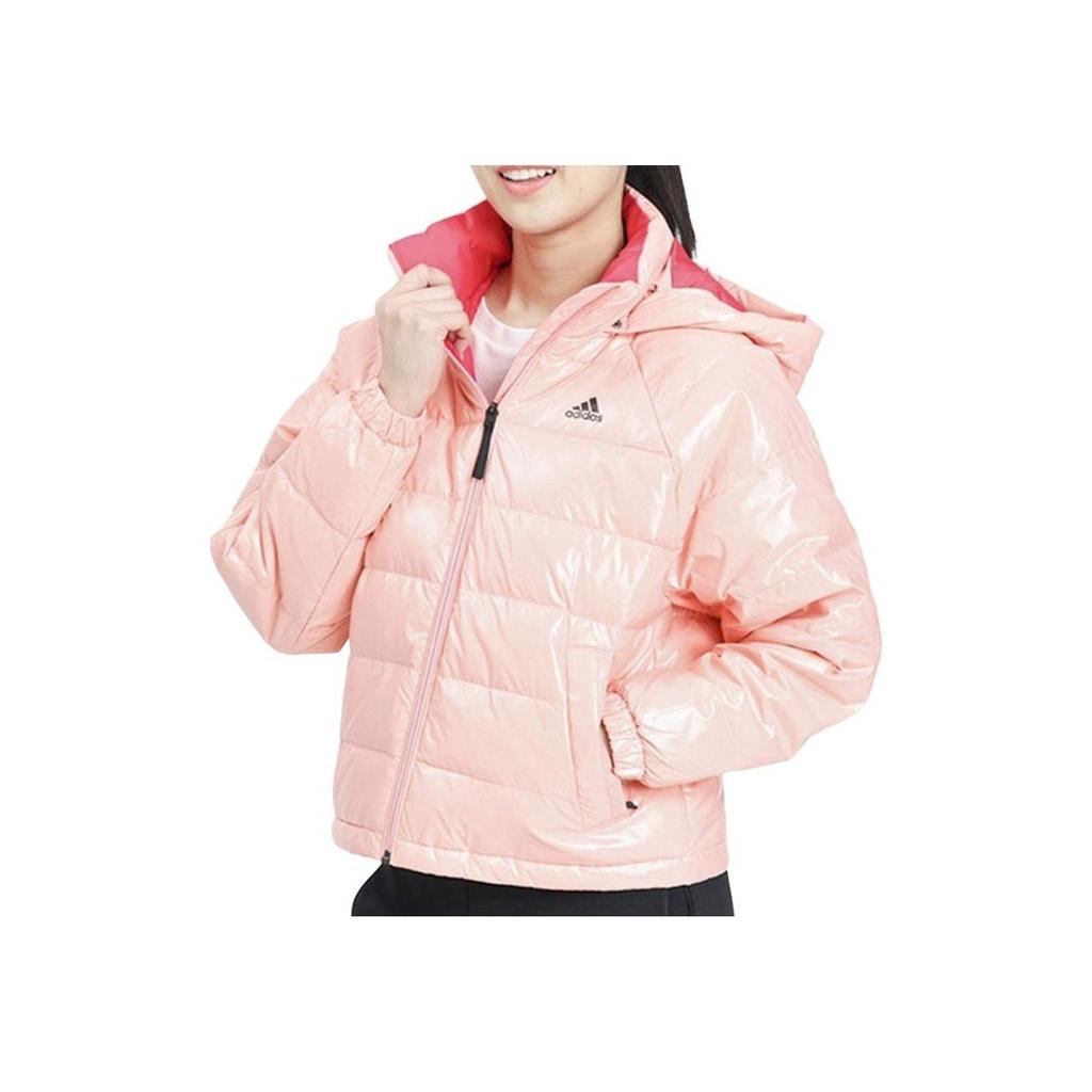 Adidas Casual Fashion Sports Warm Down Jacket Women Jacket Pink GI7952