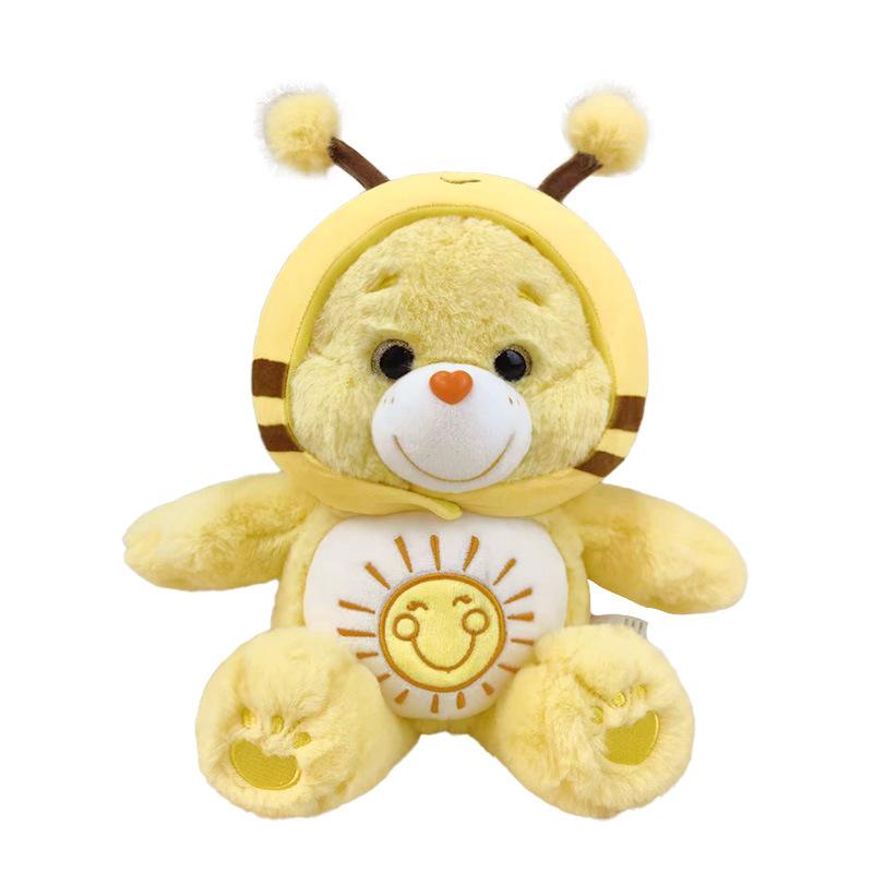 Bears Care Plush Toy Cute Rainbow Bear Soft Stuffed Doll Child Companion Doll