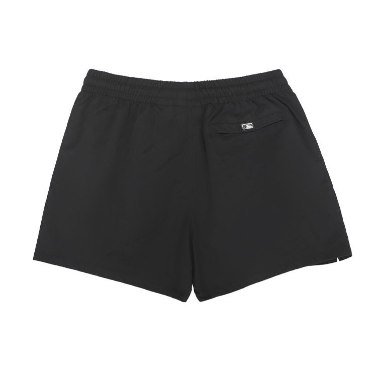 MLB New York Yankees Pattern Print Drawstring Casual Shorts Women shorts Black 3FSMB0123-50BKS