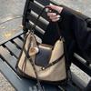 Retro commuter tote bag women's large-capacity new niche design shoulder messenger bag lightweight backpack