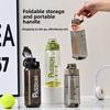 Space Cup Plastic Water Bottle With Large Capacity And Carry Handle For Office And Outdoor Use
