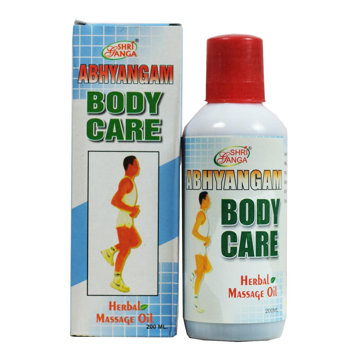 

Масло массажное для тела (200 мл), Abhyangam Body Care Massage Oil, Shri Ganga Pharmacy 10.75