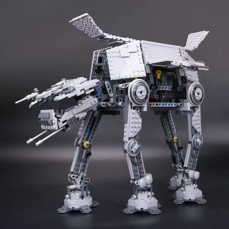 3 Arten Space War AT-AT All-Terrain gepanzerter Walker Transportroboter Bausteine mit motorisierten Bausteinen Spielzeug Geschenke