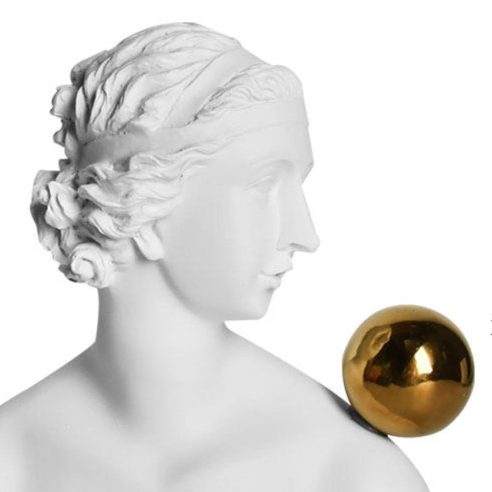 Ancient Greek Figure Sculpture Ornaments Light Luxury Living Room Model Room Hotel Creative Nordic Style Aesthetic Decorations