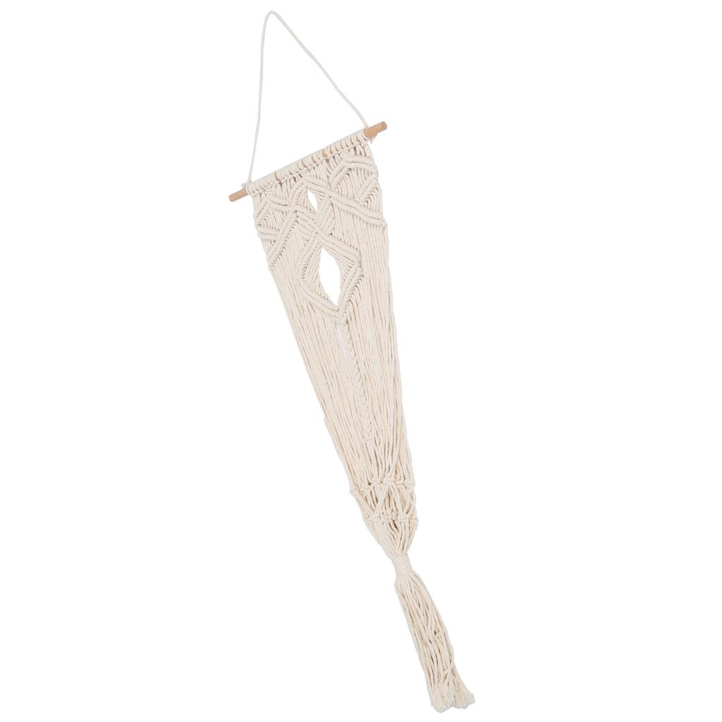 Pet Hanging Bed Woven Cotton Blend Rope Cat Hanging Basket Small Pet Hammock Swing BedC‑7
