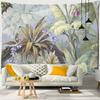 Magnolia Flower Tapestry Bohemian Style Hippie Art TV Background Wall Hanging Room Bedroom Living Room Decor