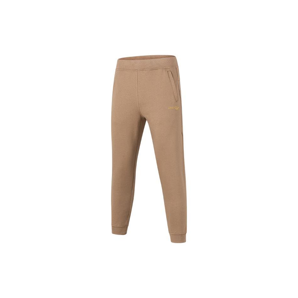 Saucony Knitted Sweatpants Men s Umber Horsehair Moderate Cuffed Pants SC2239130-2 3XL