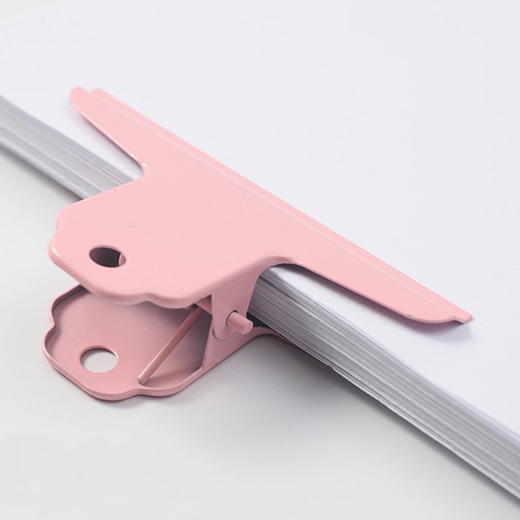 Large Bull Paper Clips Strong Springs Hold Up To 200 Sheets Hangable Metal Hinge Clip File Clamps