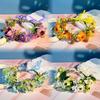 Forest Flower Wreath Flower Garland Headpiece Fashion Floral Headband  Wedding