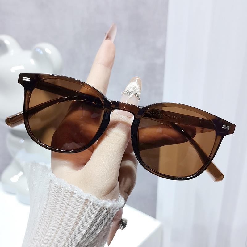Tr90 Men'S Polarized Sunglasses Uv Protection Driving Glasses Fashion Retro Sunglasses Women'S Tide