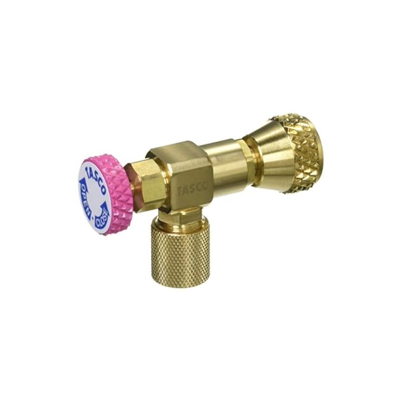 Ichinen TASCO TA166ZA Pressure-resistant Dual-purpose Charging Valve for Air Conditioners