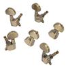 6 Set Guitar Tuning Pegs Keys Metal Half Moon Shaped Sealed 1:18 Guitar Machine Heads for EpiphoneGu