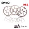 2PC G3 HS1 Bicycle Disc Brake Rotor 160/180/203mm Hydraulic Brake Rotors High Strength Stainless Steel MTB Rotor Bike Part