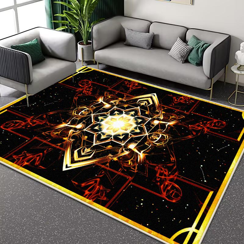 Light Luxury Large Living Room Carpet Easy Cleaning Decoration Home Modern Rugs for Bedroom Non-slip Area Rug Coffee Tables Mat