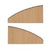 Adjustable Car Sun Shade For Side Window Quick Installation Side Window Curtain Polyester Material Window Sunshade
