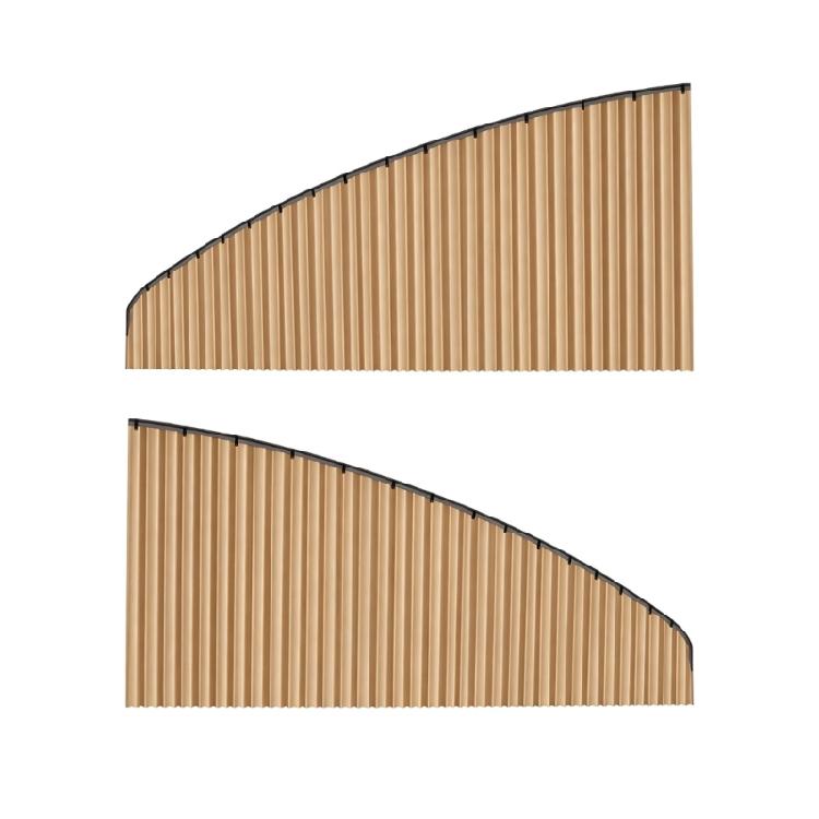 Adjustable Car Sun Shade For Side Window Quick Installation Side Window Curtain Polyester Material Window Sunshade