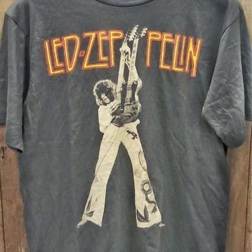 Retro Jimmy Page Charcoal Graphic Unisex T-Shirt S-5XL Unisex T-Shirt XXL