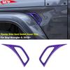 Purple Fender Side Vent Outlet Cover Trim For Jeep Wrangler JL JT  Accessories