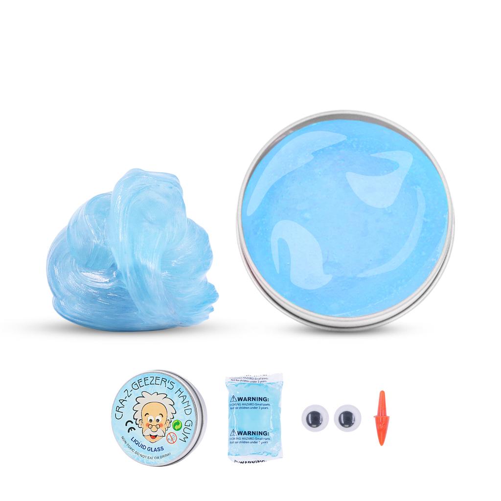 Non Newtonian Fluid Pinch Music Color Changing Glue Slime Non Stick Hand Decompression Toy Crystal Mud