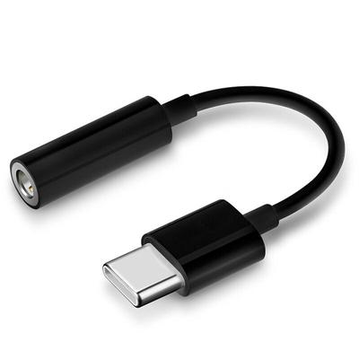 Typec To 3.5mm JACK Earphone Audio Cable Aux Headphones Adapter For Huawei   Converter