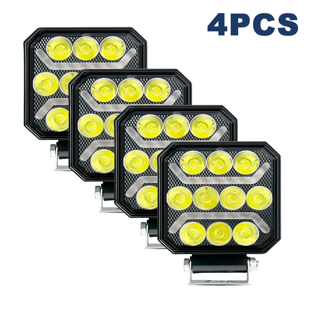 100MM/4inch Spot Led Off Road Driving Lights Super Bright Driving Fog Light Boat Lights Led Work Light s for Truck ATV SUV Boat
