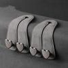 Double Hook Car Rear Seat Hanger Universal Rear Seat Phone Holder 2in1 Back Seat Organizer  Bag
