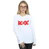 AC/DC Womens/Ladies Horns Logo Sweatshirt