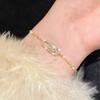 Elegant Geometric Oval Bracelet