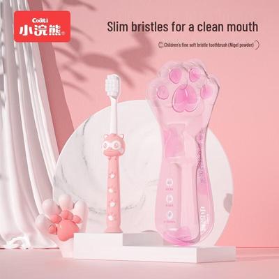 Little Raccoon Kids Soft Bristle Toothbrush with Suction Cup