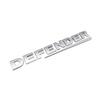 ABS Car Tail Letters Emblem Trunk Badge Stickers for Land Rover Defender Logo EVOQUE Discovery Range Rover Freelander XS3